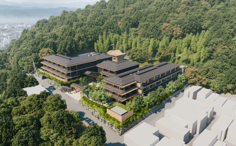 世界有数のホテルブランド「バンヤンツリー・東山 京都」が隈研吾のデザインで2024年春開業予定