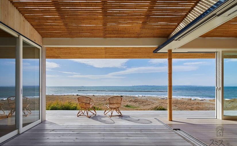 空と海。日差しと、竹影。絵画の様な景色へ溶け込む建築家・中村拓志の手がけた別荘「竹影house」がオープン！