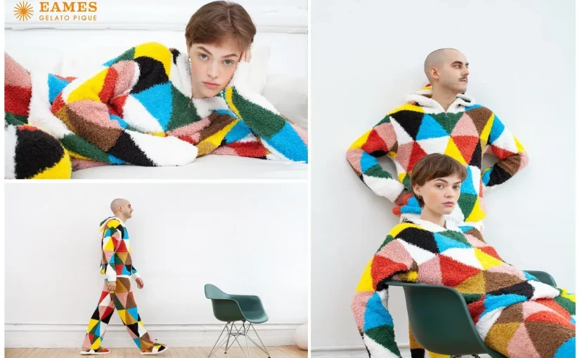 ジェラート ピケとミッドセンチュリーの巨匠「EAMES OFFICE」とのアメリカ限定コラボアイテム2型が発売開始！