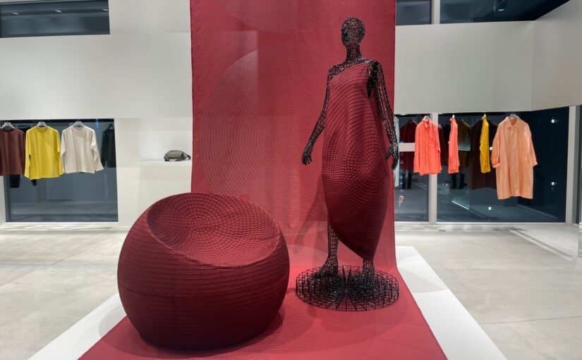 【DESIGNART TOKYO 2023】ISSEY MIYAKEによるファブリックの可能性の探求「TYPE-V Nature Architects project」