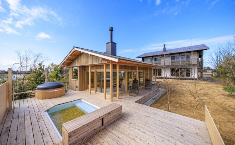 富山・立山・剱岳を臨む、はなれサウナがある絶景宿「くらすサウナつるぎ」がオープン！